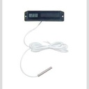 THERMOMETER 25 SD-18NB LCD CELSIUS SOLAR, OBLONG SHAPED