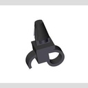 TIE, CABLE 5.3 BLK POLY CLAMP, B7SHOM-FTPM